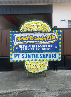 Papan Bunga Duka di Jawi Jawi Ii